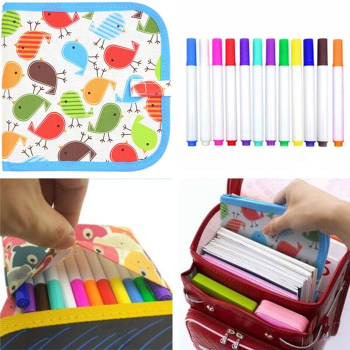 "Erasable doodle book for kids with reusable pages, designed for mess-free drawing and creativity."